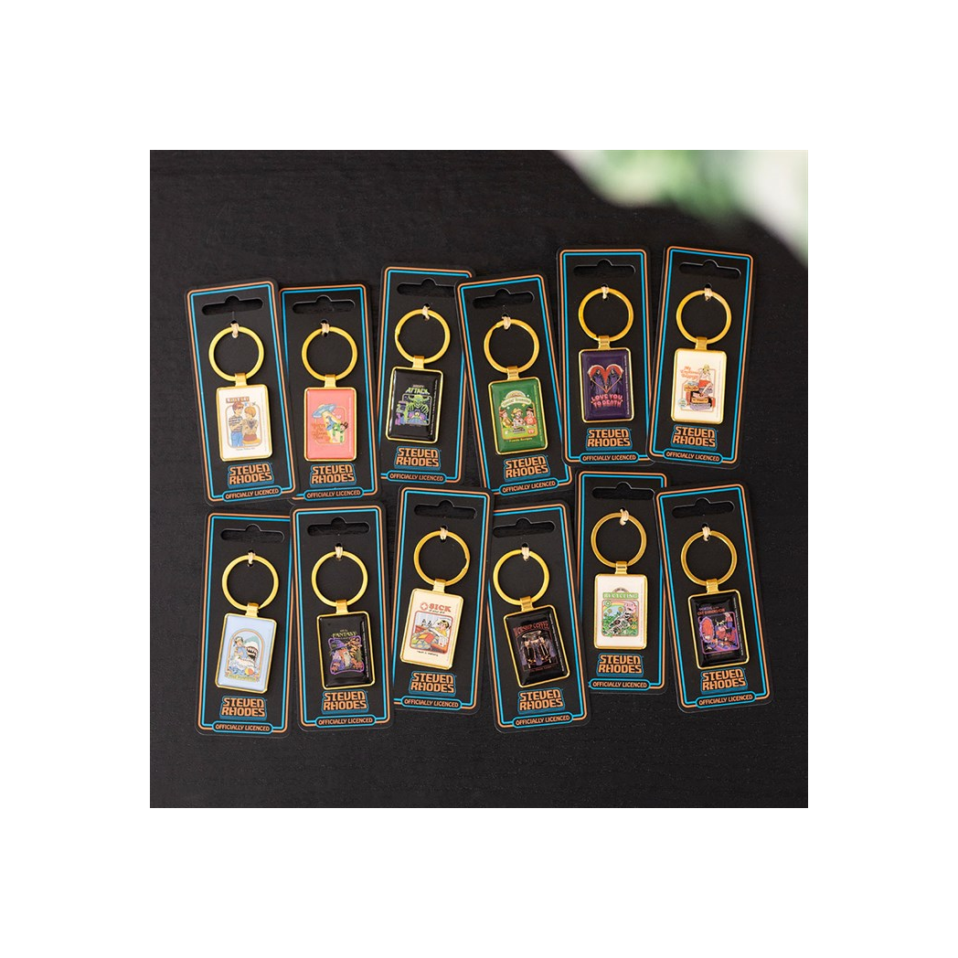 Worship Coffee Keyring by Steven Rhodes