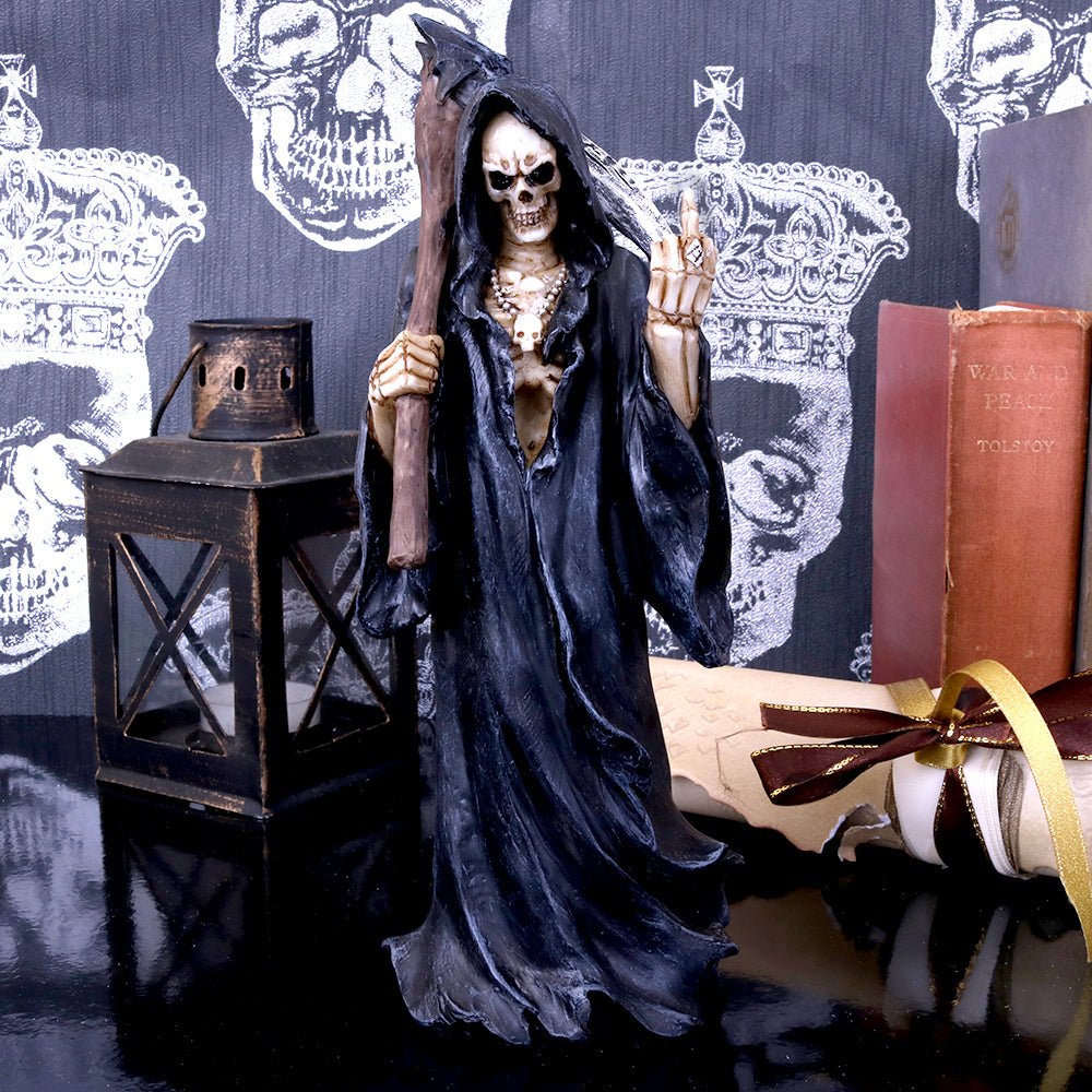Death Wish Ill-Wishing Gothic Reaper Figure 22cm