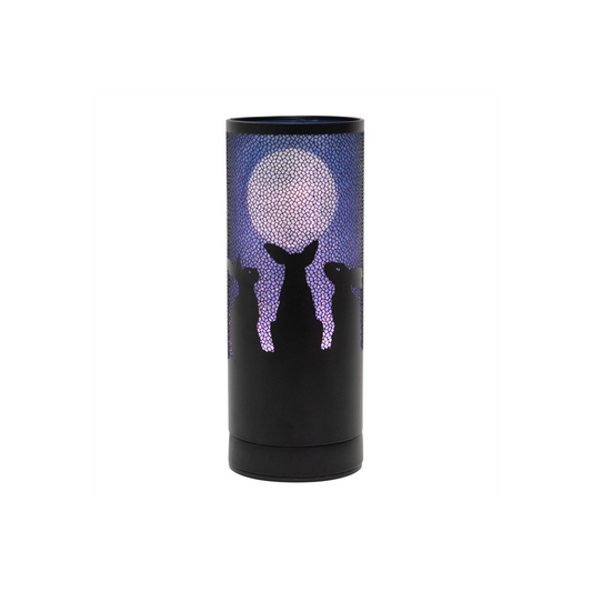 Moon Gazing Hares Aroma Lamp by Lisa Parker