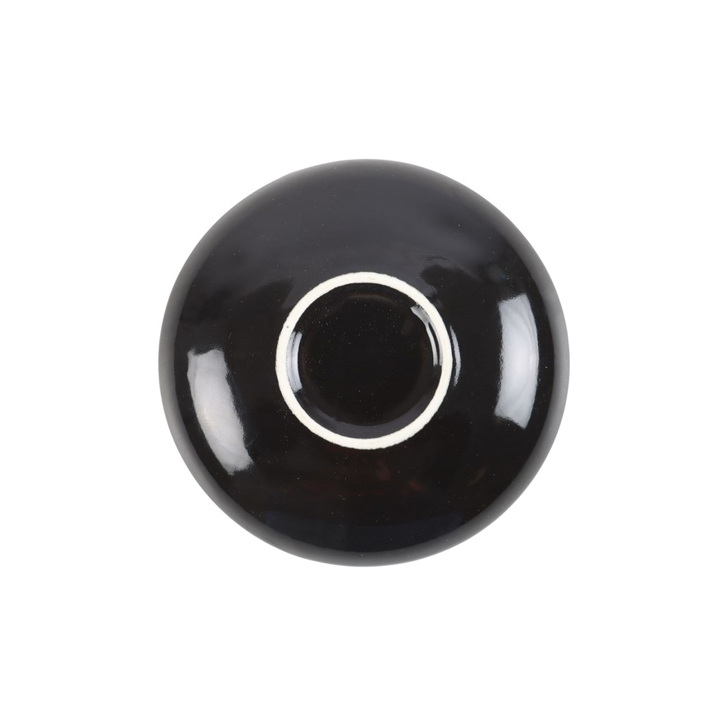 Round Black Talking Board Trinket Dish