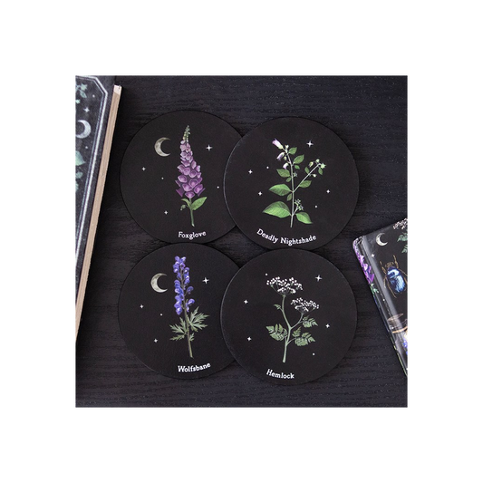 Poisonous Plants Coaster Set
