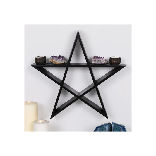 Pentagram Wall Shelf
