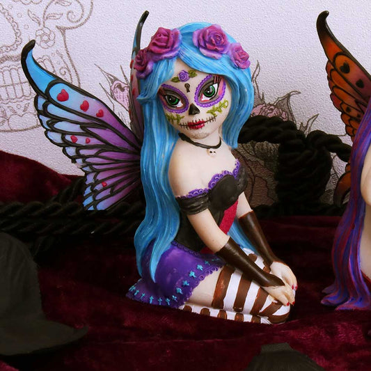 Azula Figurine Sugar Skull Fairy Ornament