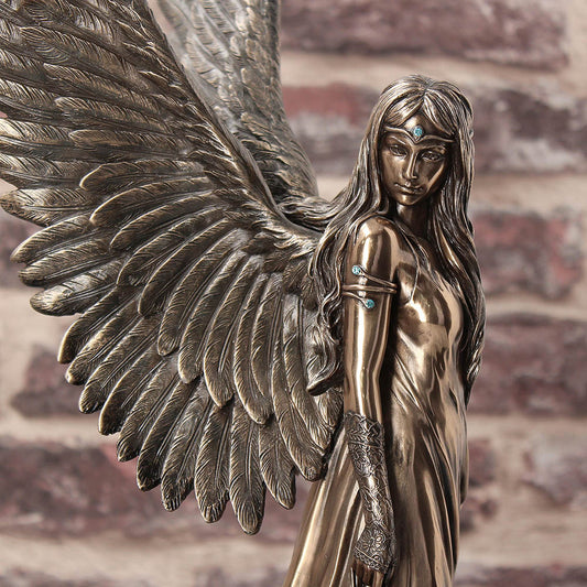 Large Anne Stokes Spirit Guide Bronze Ornament 43cm