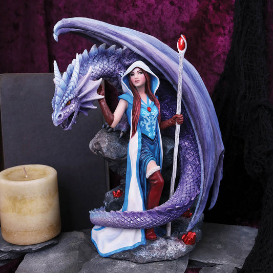 Dragon Mage by Anne Stokes 24cm Dragon Figurine