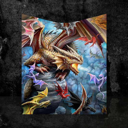 Anne Stokes Dragon Nest Blanket