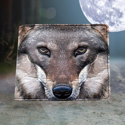 Portrait of a Wolf Embossed Wallet