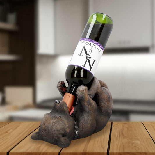 Staffordshire Bull Terrier Dog Guzzler Wine Bottle Holder