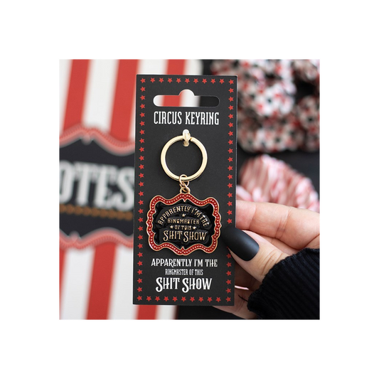 Circus Ringmaster Keyring