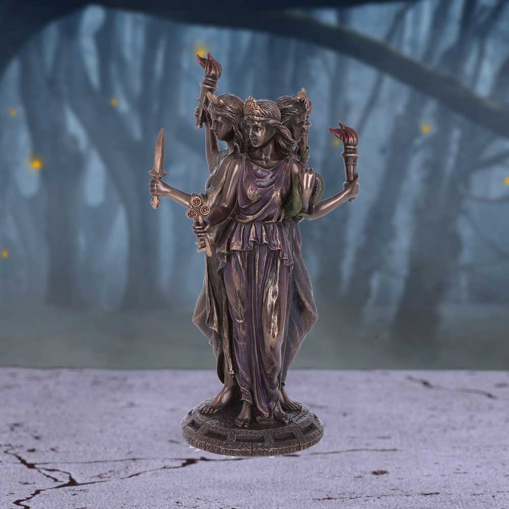 Hecate Goddess of Magic Figurine Triple Goddess Ornament