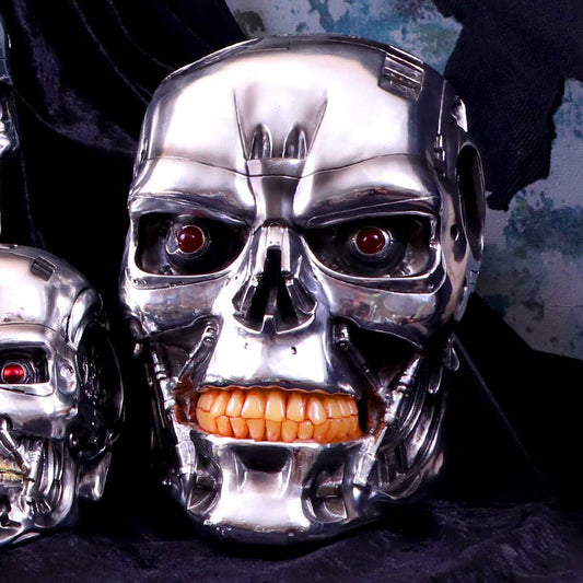 T-800 Terminator Head Wall Mounted Plaque