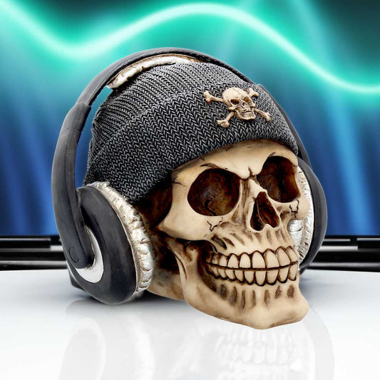 Dead Beat Headphones Skull 17cm