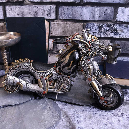 Dracus Birota Steampunk Dragon Motorcycle. 29cm
